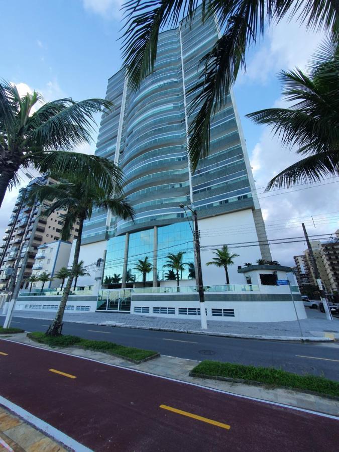 Lindo Apartamento Pe Na Areia Praia Grande  Bagian luar foto