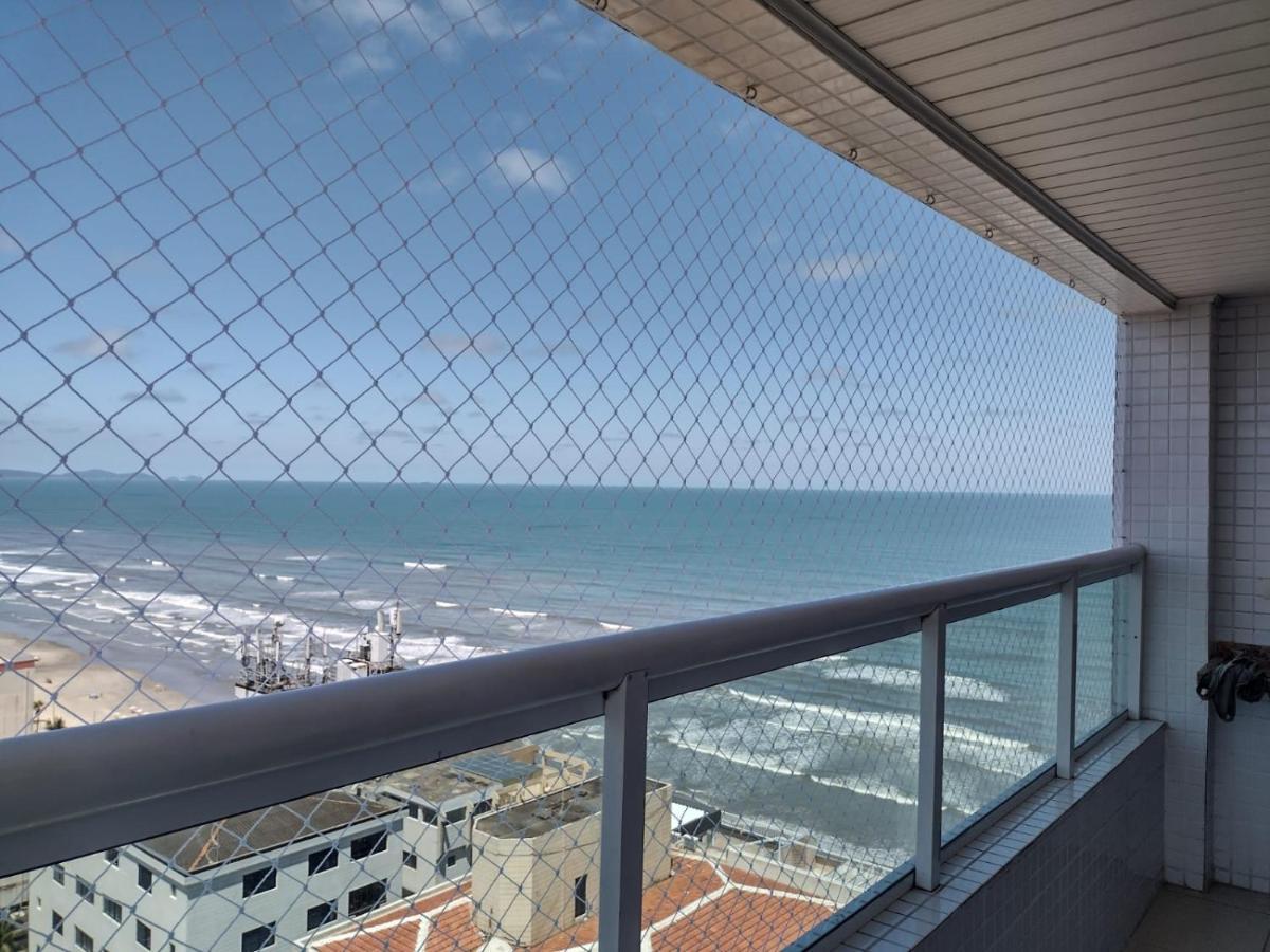 Lindo Apartamento Pe Na Areia Praia Grande  Bagian luar foto