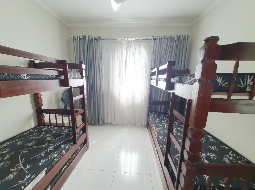Lindo Apartamento Pe Na Areia Praia Grande  Bagian luar foto